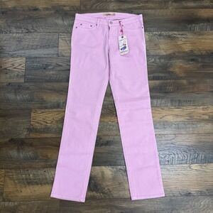 Judy Blue Pink Skinny Jeans Womens Size 13 High Rise Stretch Denim NWT